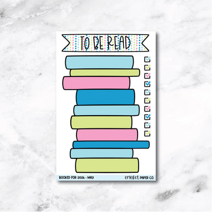 Book and Reading Journal Stickers - May