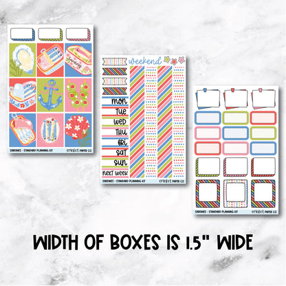 Planner Stickers Standard Mini Kit - Sardines